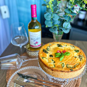 Quiche Caprese