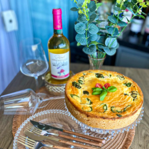 Quiche Caprese