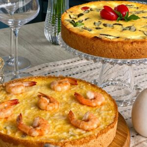Quiche Caprese