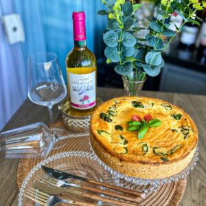 Quiche Caprese